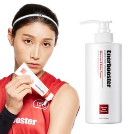 ENERBOOSTER Warm Up and Relax Cream Heating Sports Recovery Cream 80ml 500ml _ Made in KOREA
